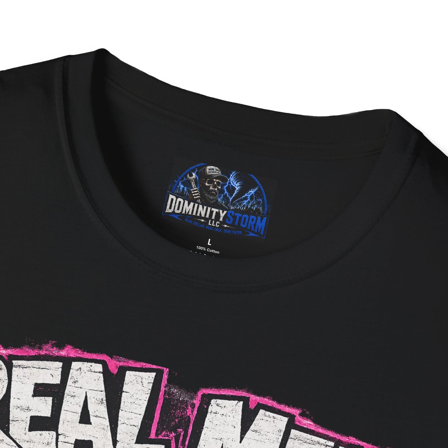 Real Men Eat Pink T-Shirt — Funny Bold Graphic Tee for Pride & Breast Cancer Awareness