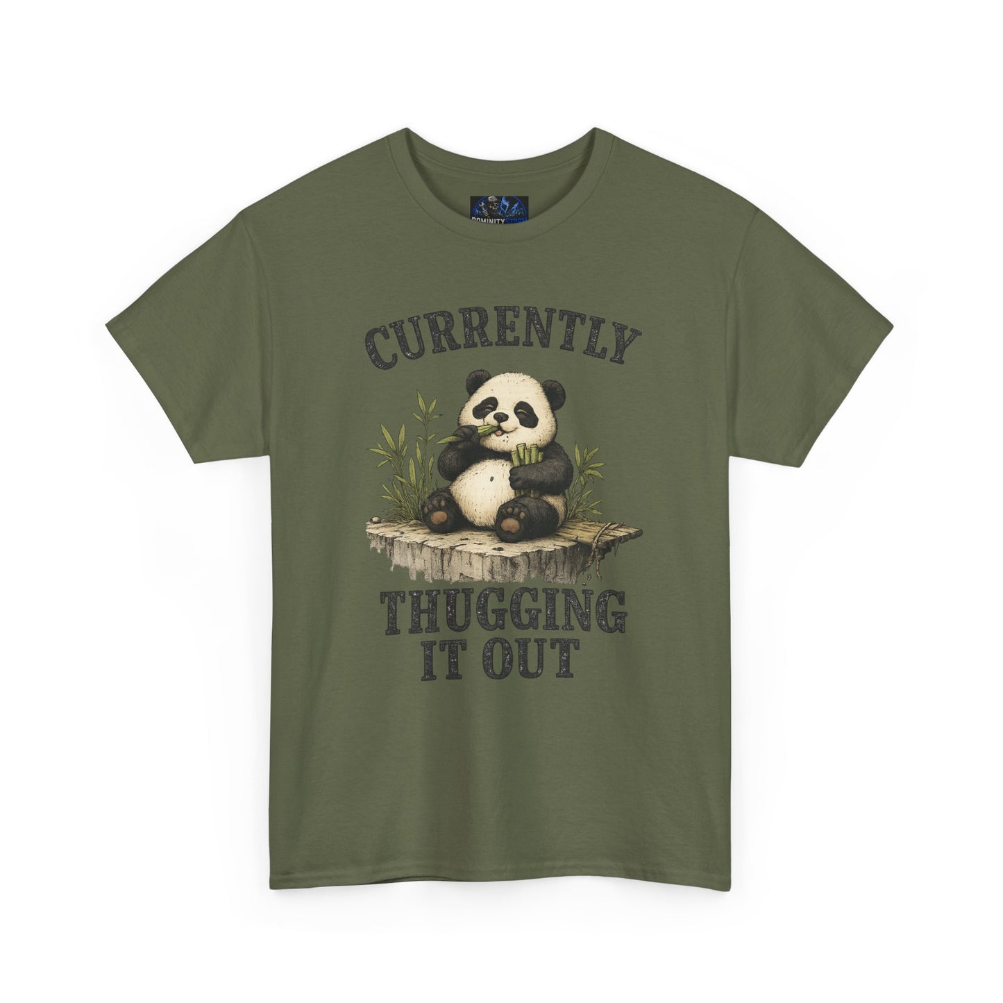 Panda "Currently Thugging It Out" T-Shirt