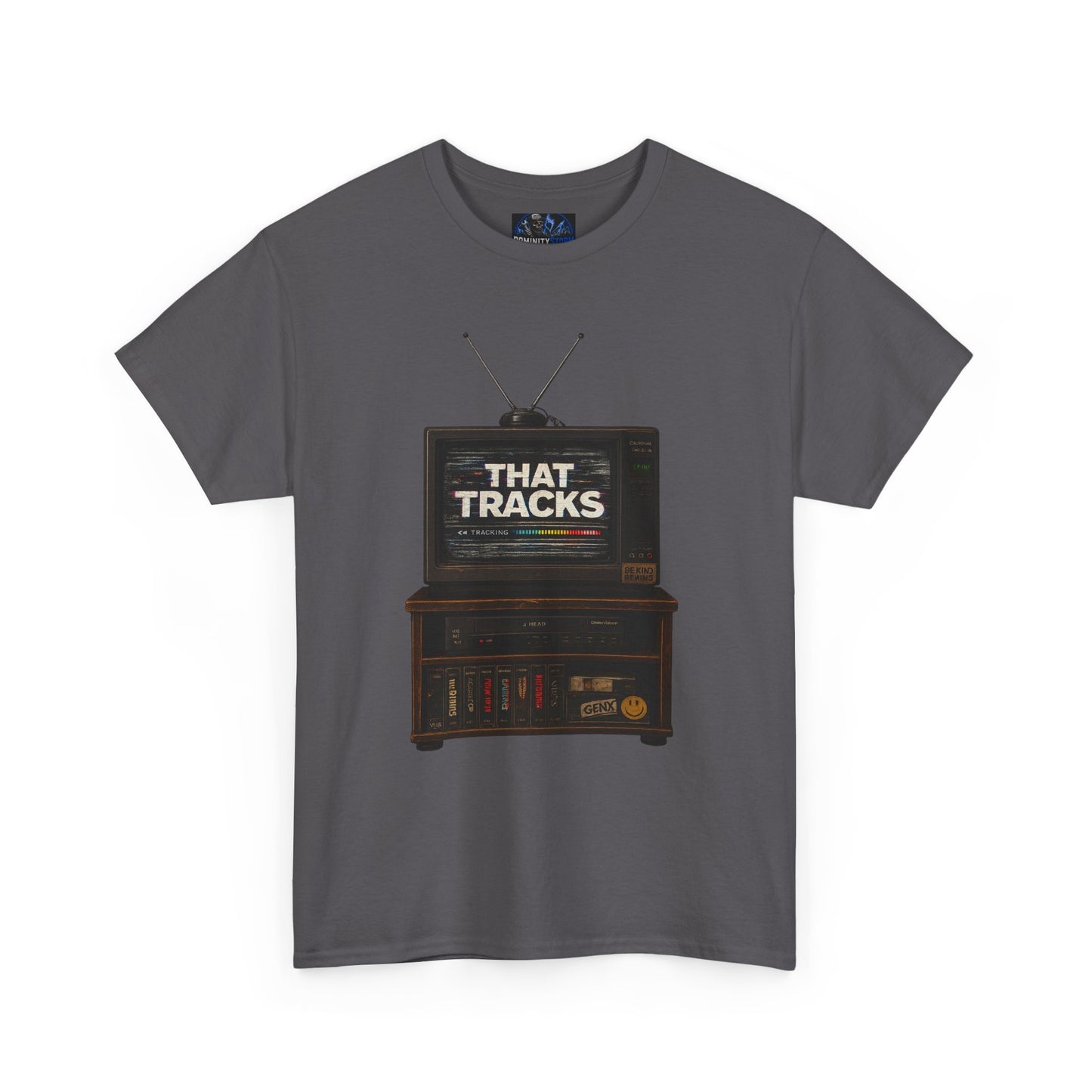 Vintage TV "That Tracks" Graphic Tee - Retro Music Lover T-Shirt