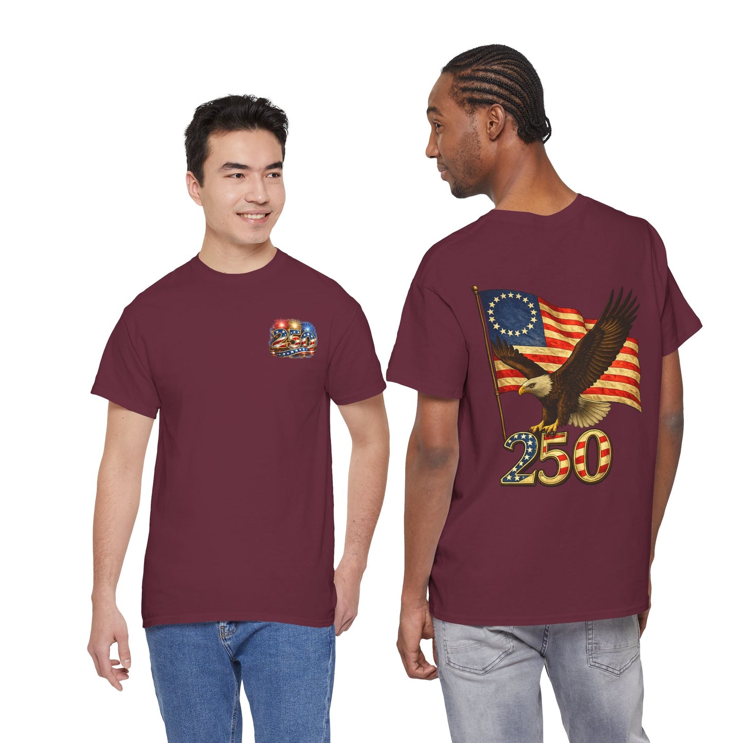 250th Anniversary Eagle Flag T-Shirt