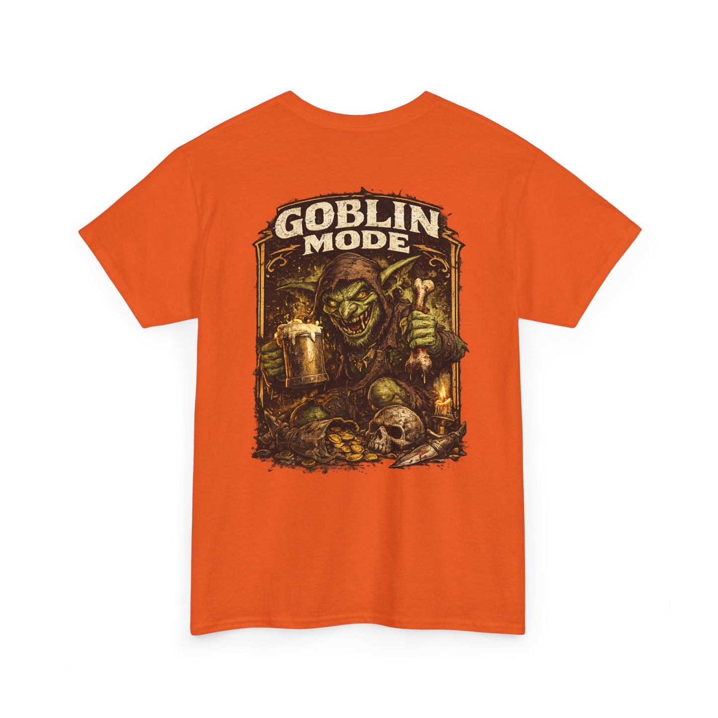 Goblin Mode Tee — Fantasy Goblin Skull Graphic T-Shirt