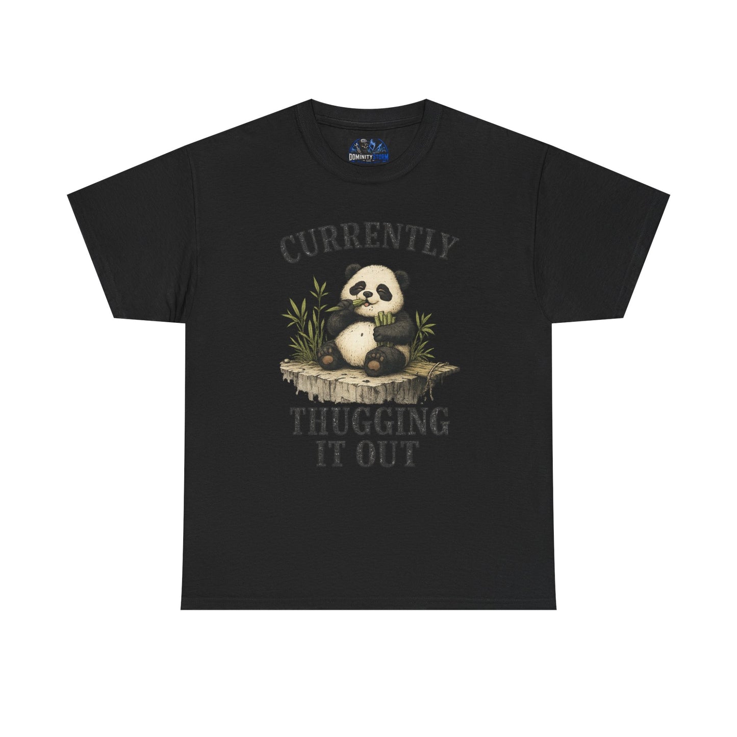 Panda "Currently Thugging It Out" T-Shirt