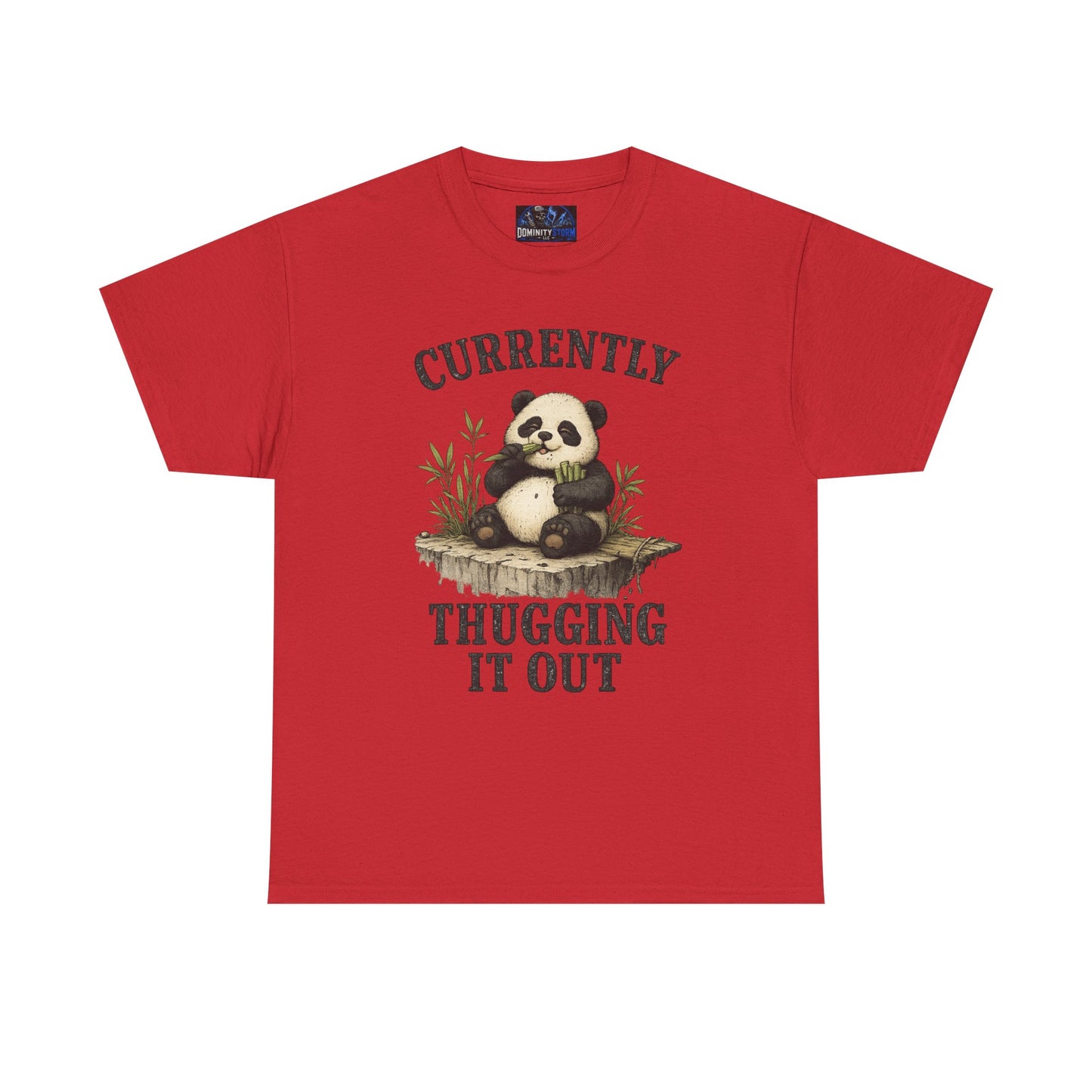 Panda "Currently Thugging It Out" T-Shirt