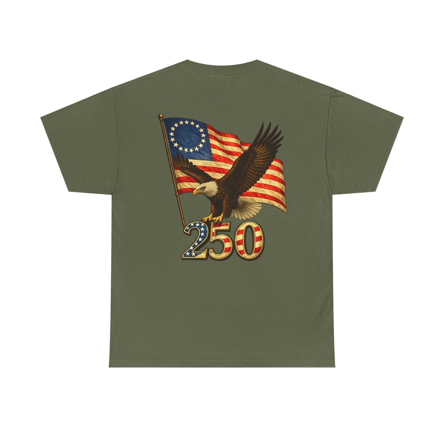 250th Anniversary Eagle Flag T-Shirt