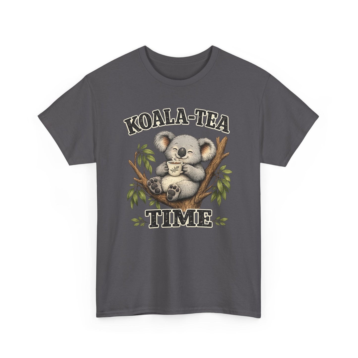 Koala-Tea Time T-Shirt — Cute Koala Tea Lovers Graphic Tee