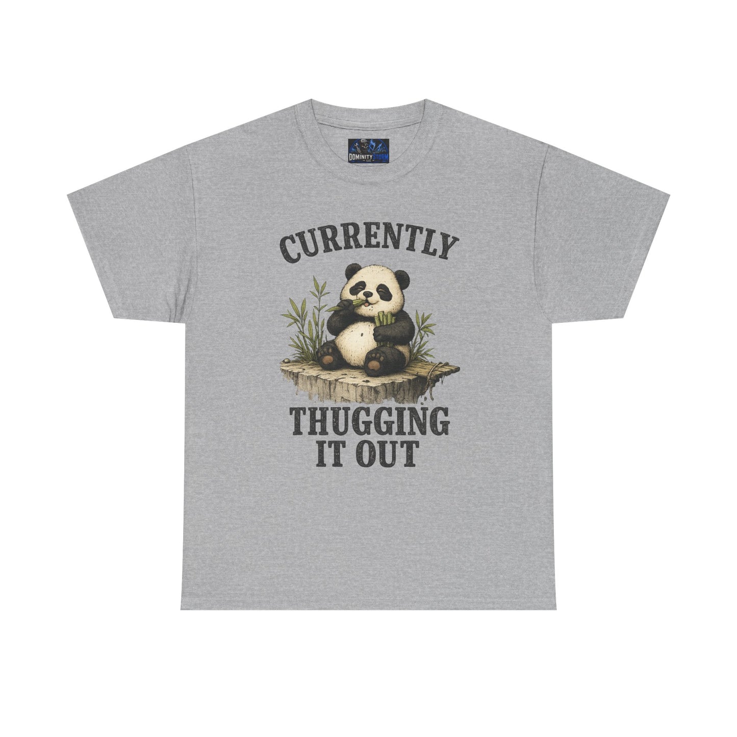 Panda "Currently Thugging It Out" T-Shirt