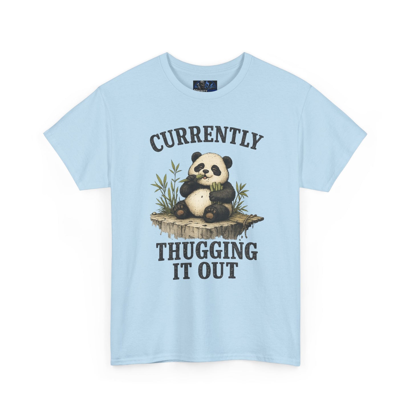 Panda "Currently Thugging It Out" T-Shirt