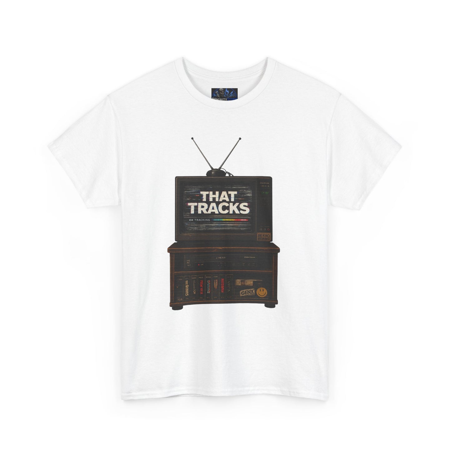 Vintage TV "That Tracks" Graphic Tee - Retro Music Lover T-Shirt