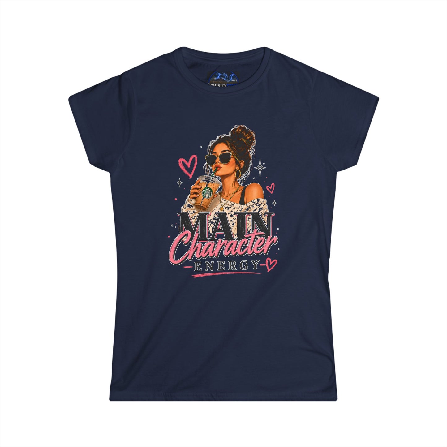 Graphic Main Character Energy Tee — Women's T-Shirt