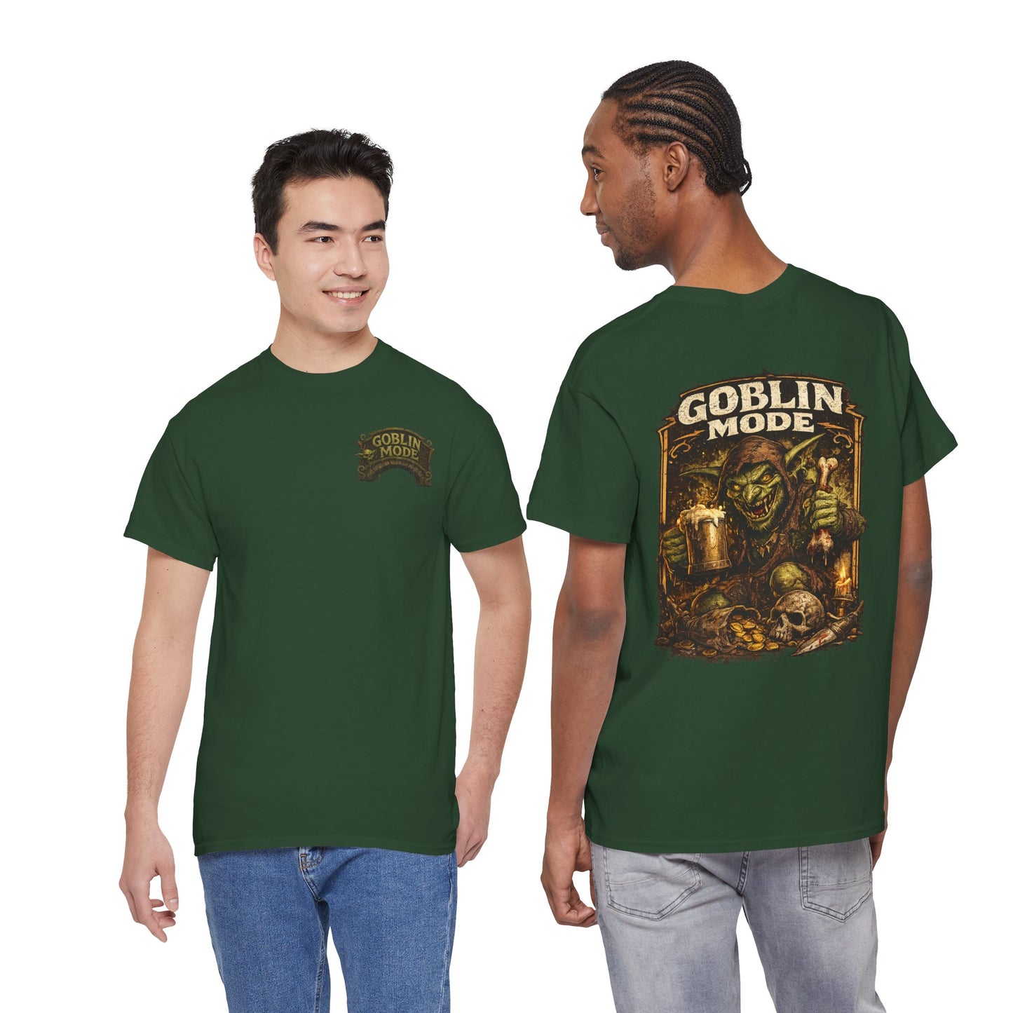 Goblin Mode Tee — Fantasy Goblin Skull Graphic T-Shirt