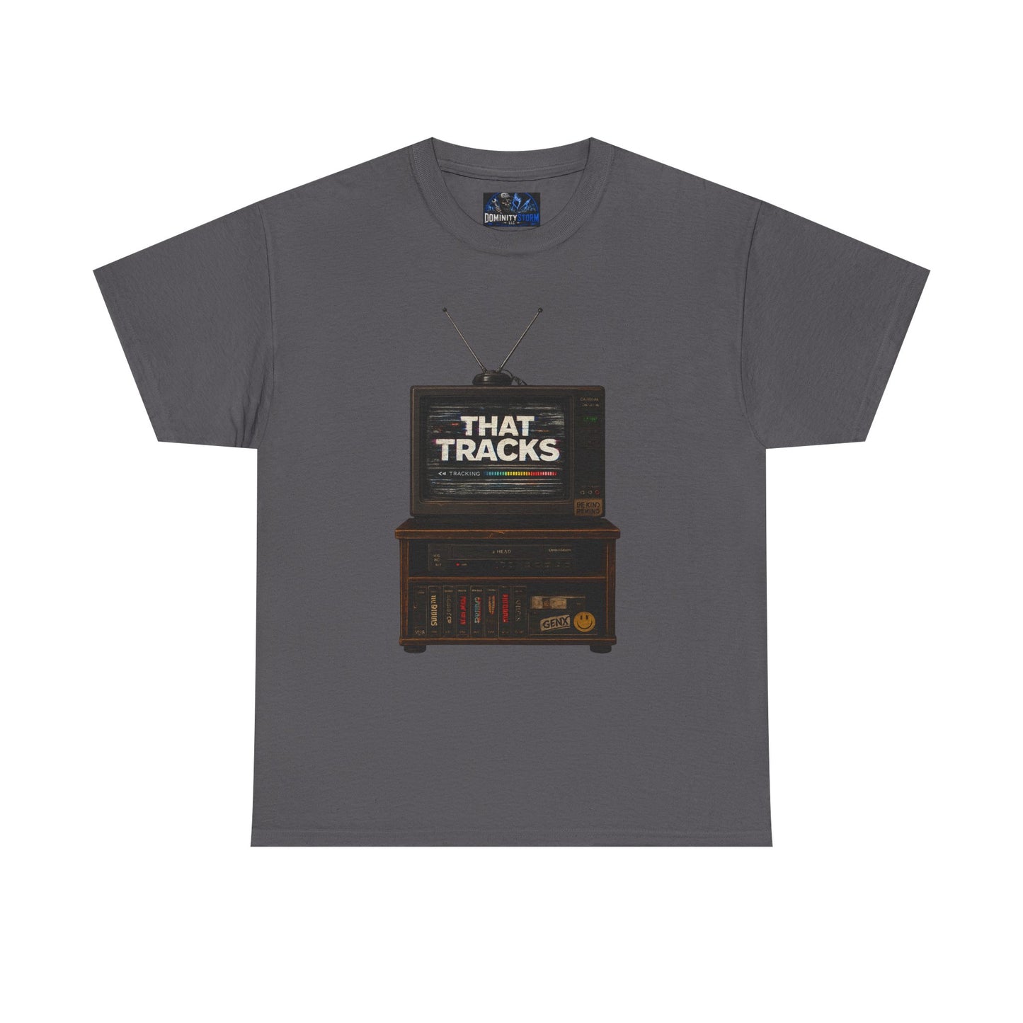 Vintage TV "That Tracks" Graphic Tee - Retro Music Lover T-Shirt