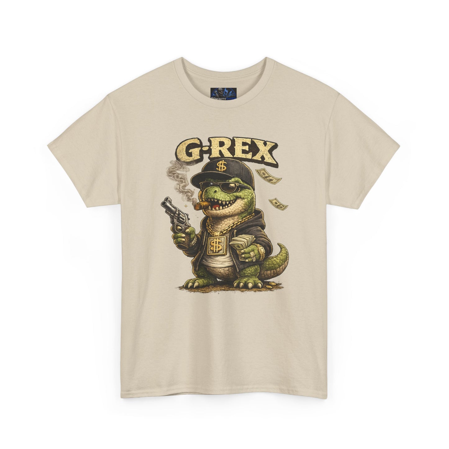 Grex Gator Tee — Vintage Crocodile Gangster Graphic T-Shirt