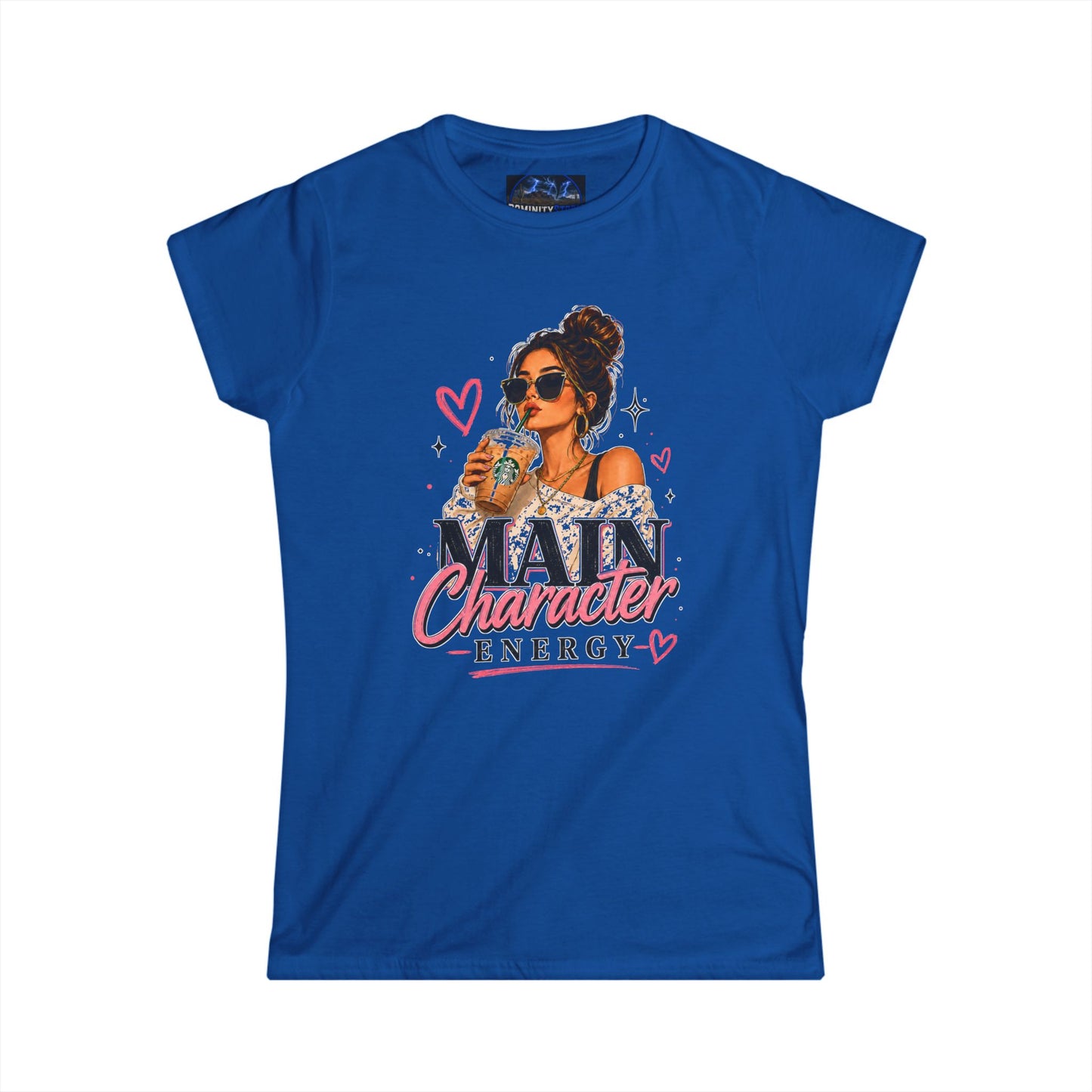 Graphic Main Character Energy Tee — Women's T-Shirt