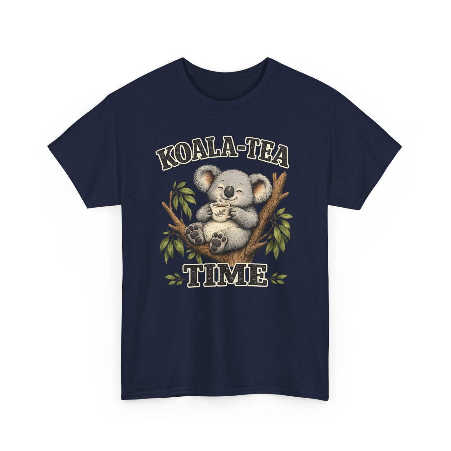 Koala-Tea Time T-Shirt — Cute Koala Tea Lovers Graphic Tee