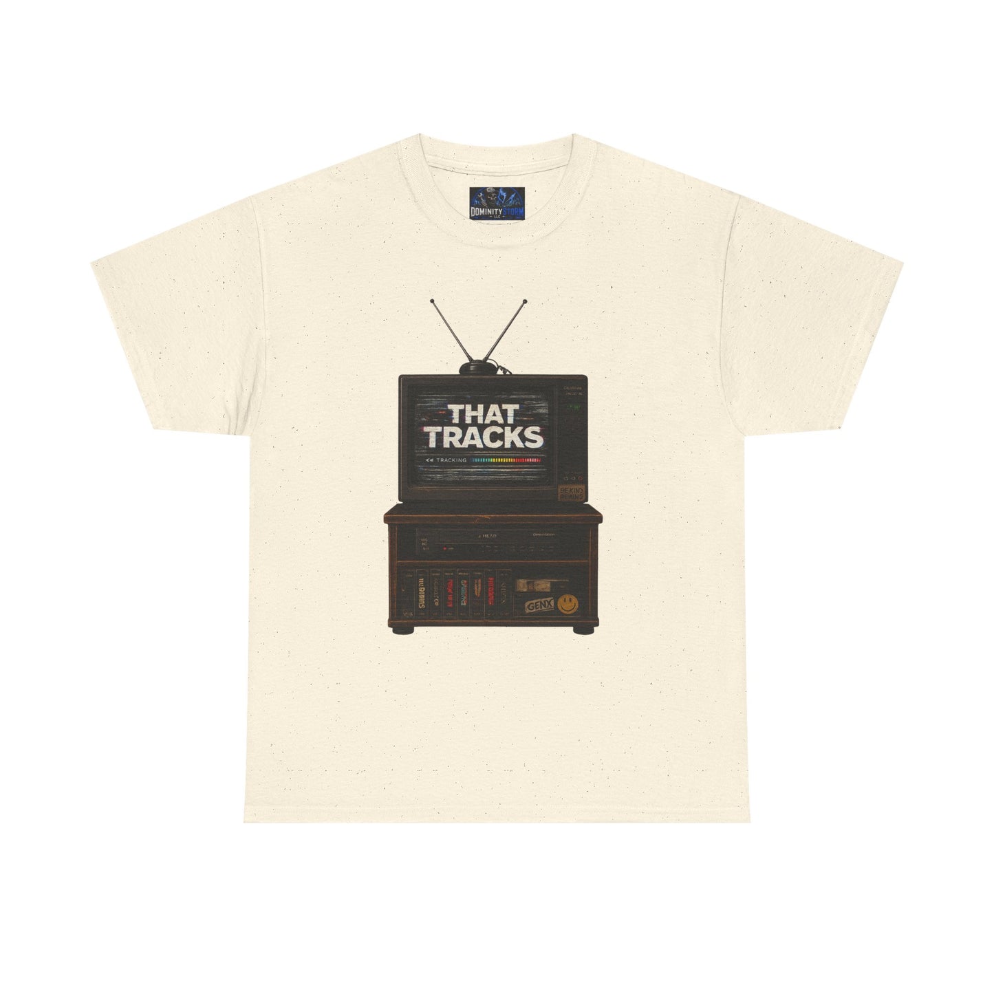 Vintage TV "That Tracks" Graphic Tee - Retro Music Lover T-Shirt