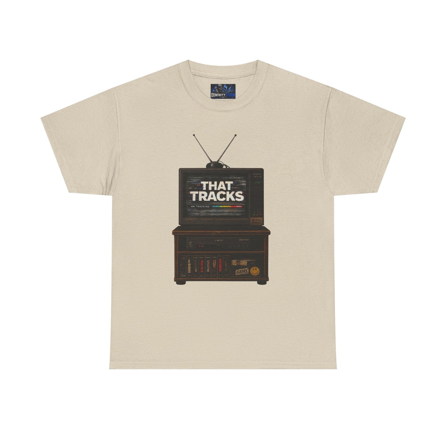 Vintage TV "That Tracks" Graphic Tee - Retro Music Lover T-Shirt