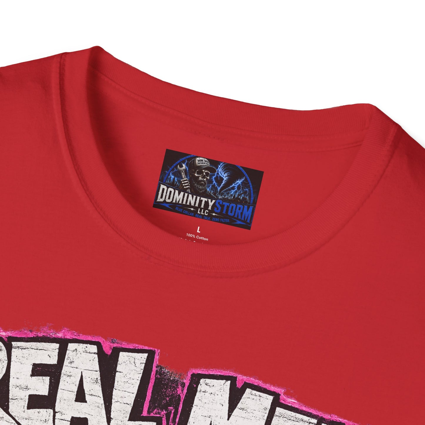 Real Men Eat Pink T-Shirt — Funny Bold Graphic Tee for Pride & Breast Cancer Awareness