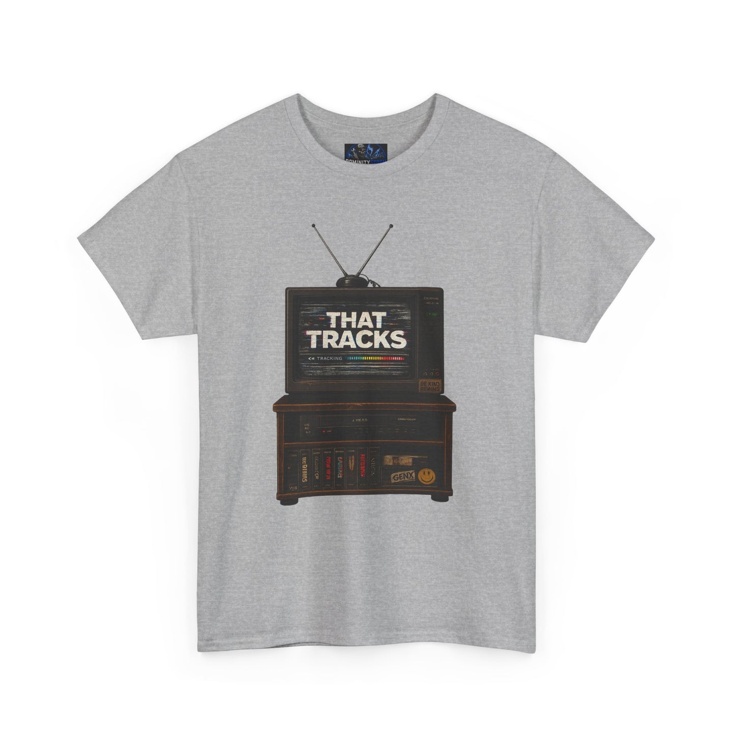 Vintage TV "That Tracks" Graphic Tee - Retro Music Lover T-Shirt