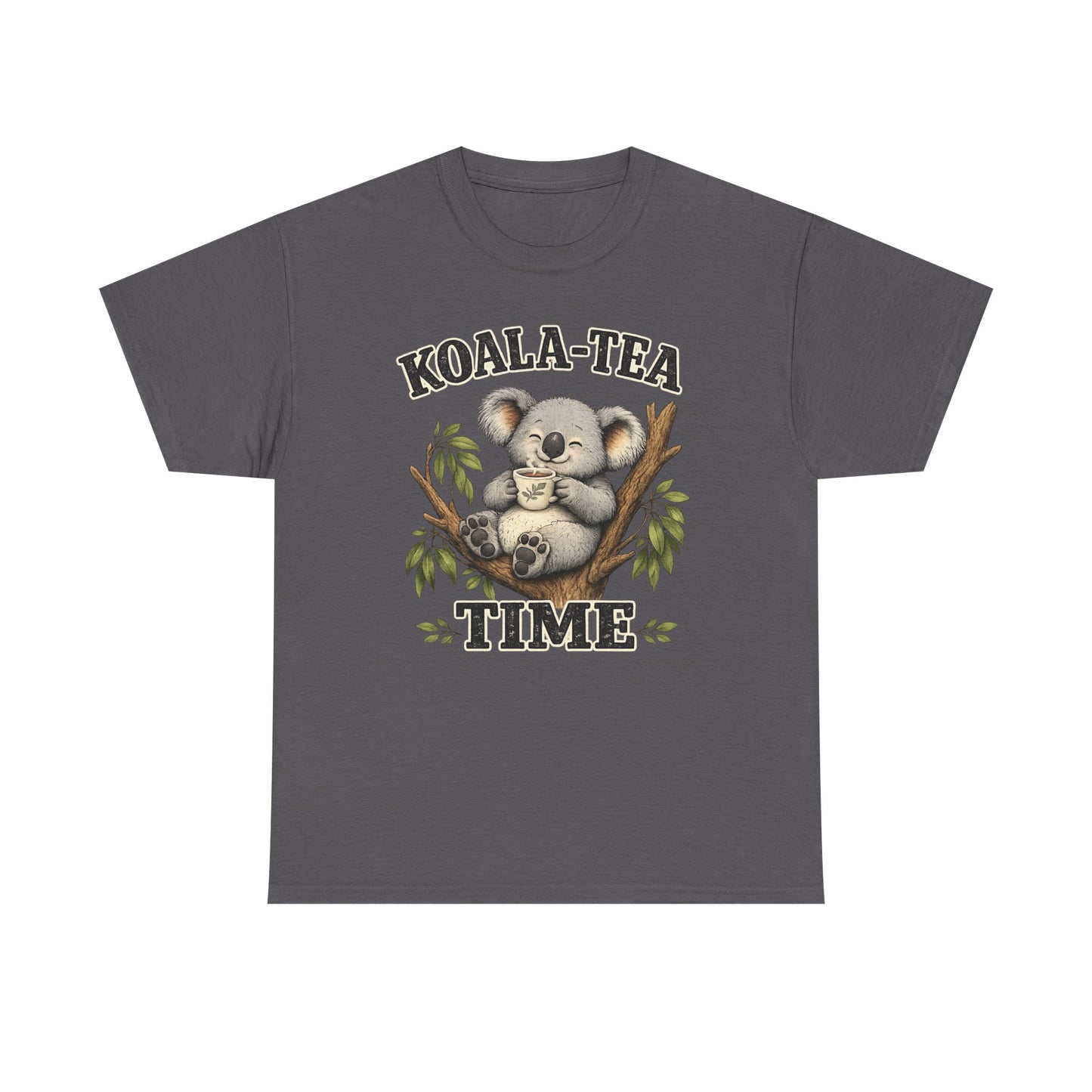 Koala-Tea Time T-Shirt — Cute Koala Tea Lovers Graphic Tee