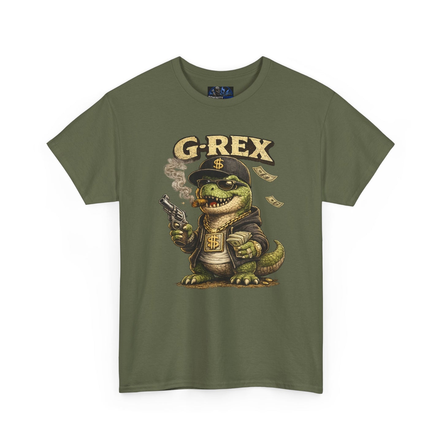 Grex Gator Tee — Vintage Crocodile Gangster Graphic T-Shirt