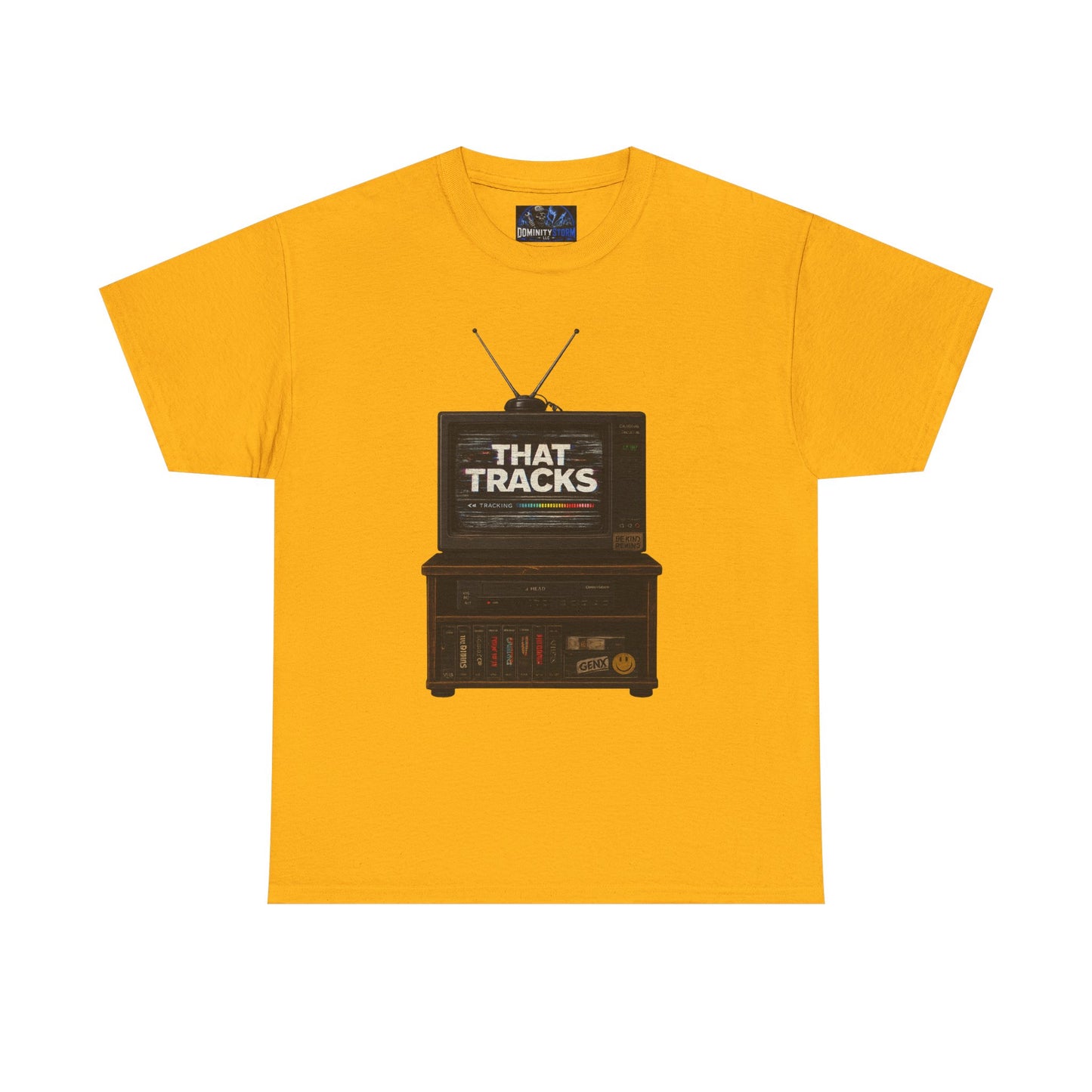 Vintage TV "That Tracks" Graphic Tee - Retro Music Lover T-Shirt