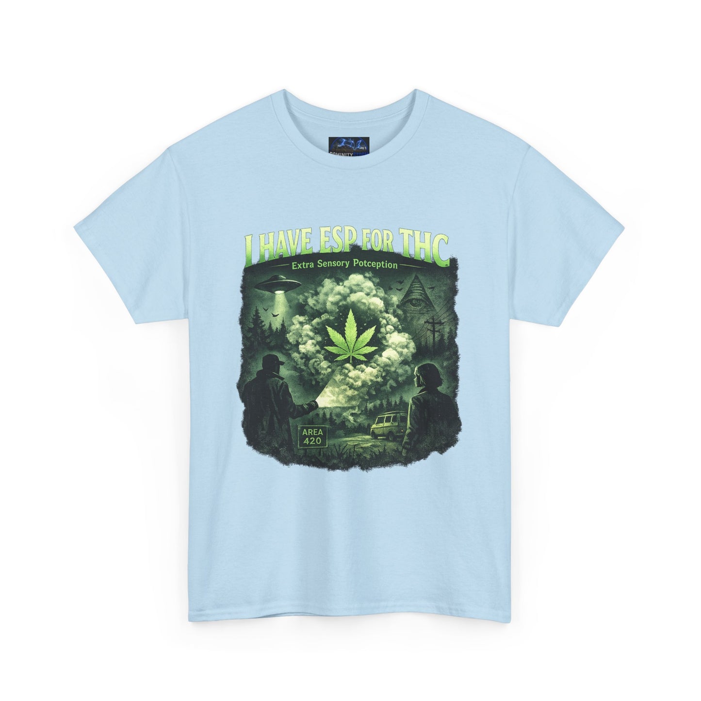 Cannabis Vintage Graphic Tee – "I Have Nothing" Green Leaf Retro Shirt