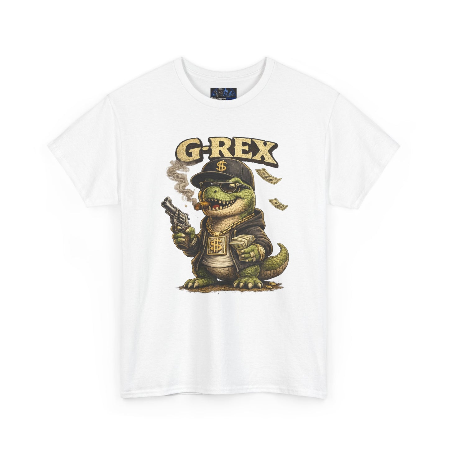 Grex Gator Tee — Vintage Crocodile Gangster Graphic T-Shirt