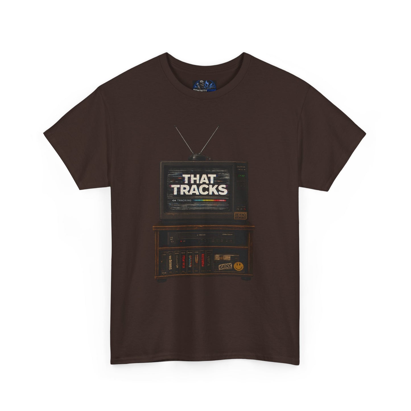 Vintage TV "That Tracks" Graphic Tee - Retro Music Lover T-Shirt