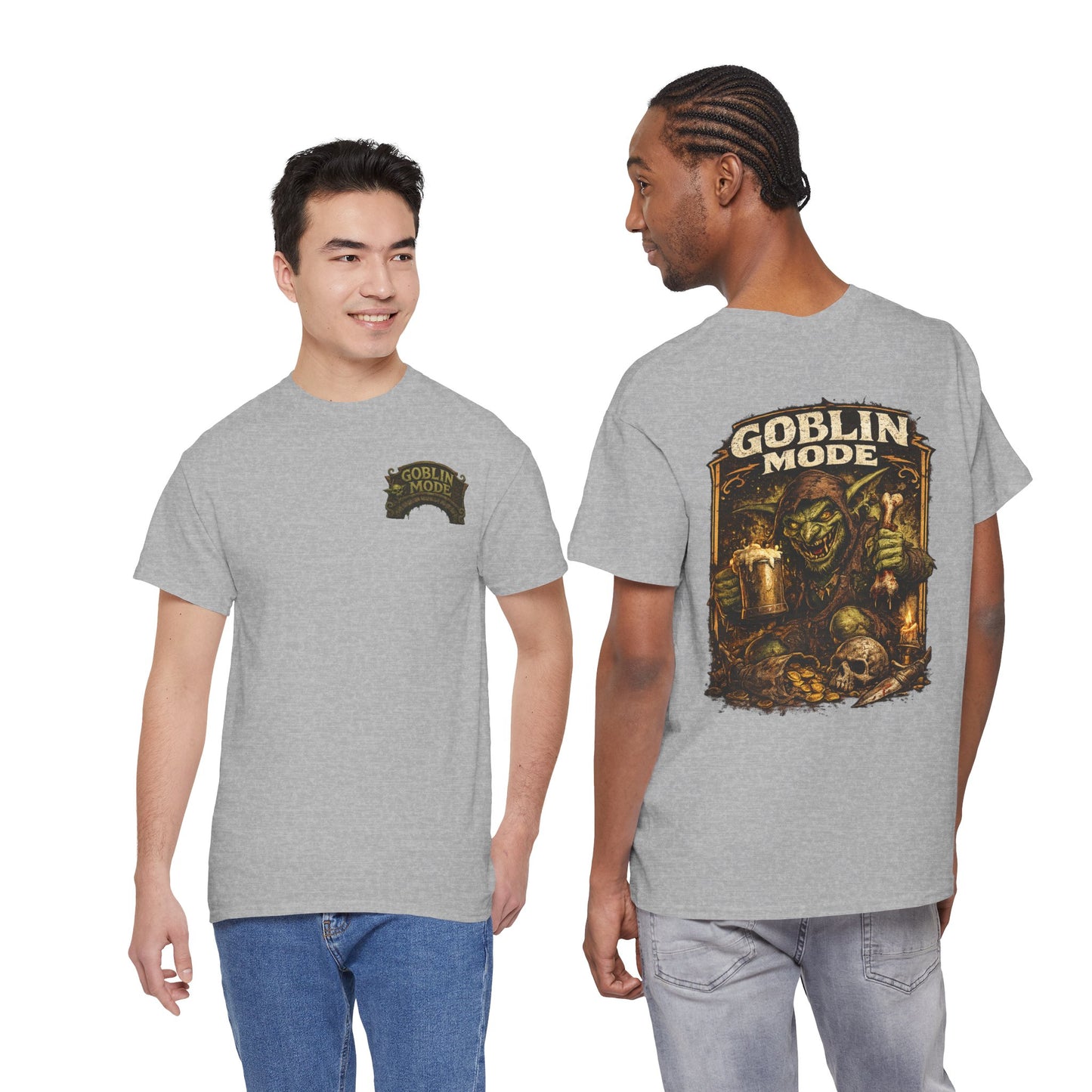 Goblin Mode Tee — Fantasy Goblin Skull Graphic T-Shirt