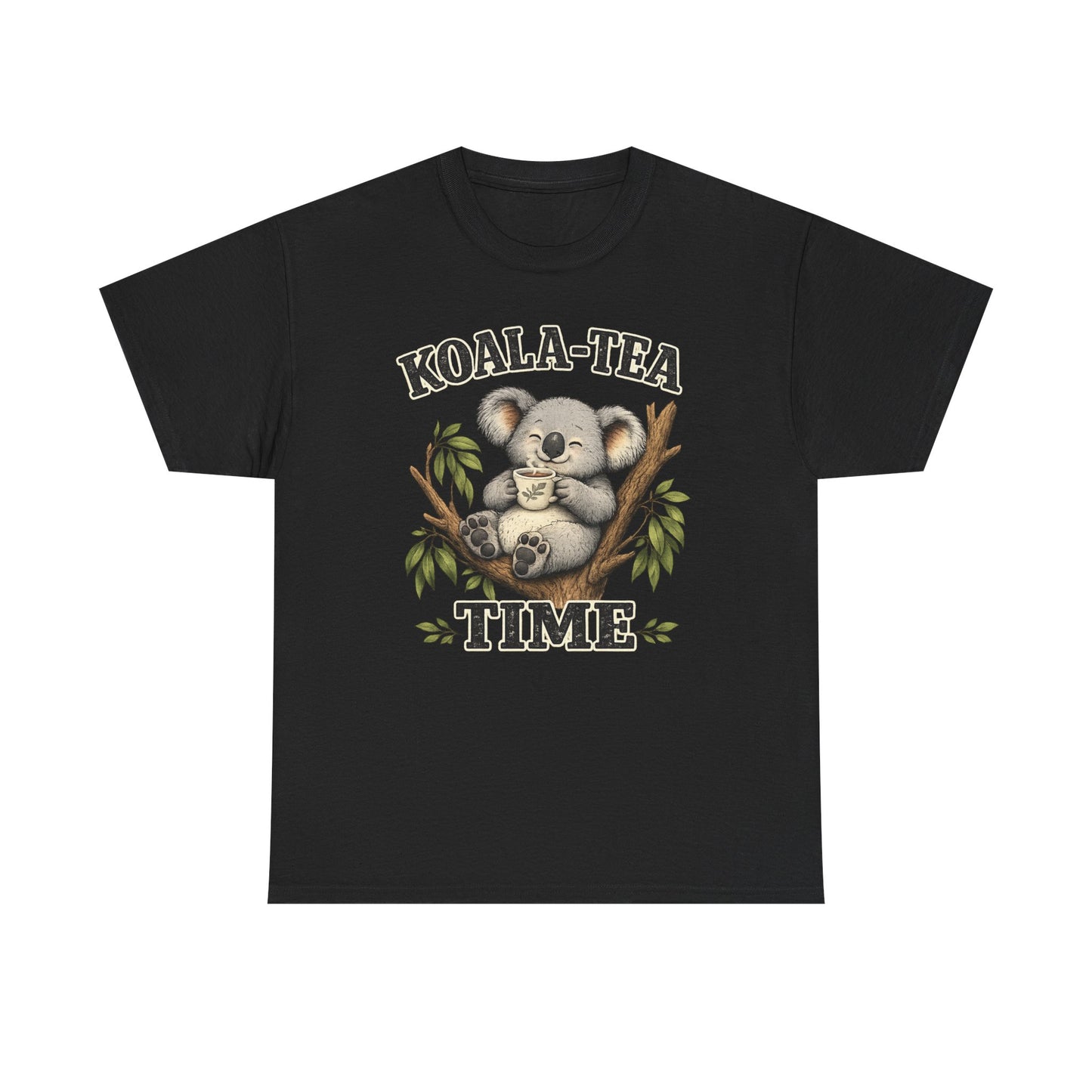 Koala-Tea Time T-Shirt — Cute Koala Tea Lovers Graphic Tee