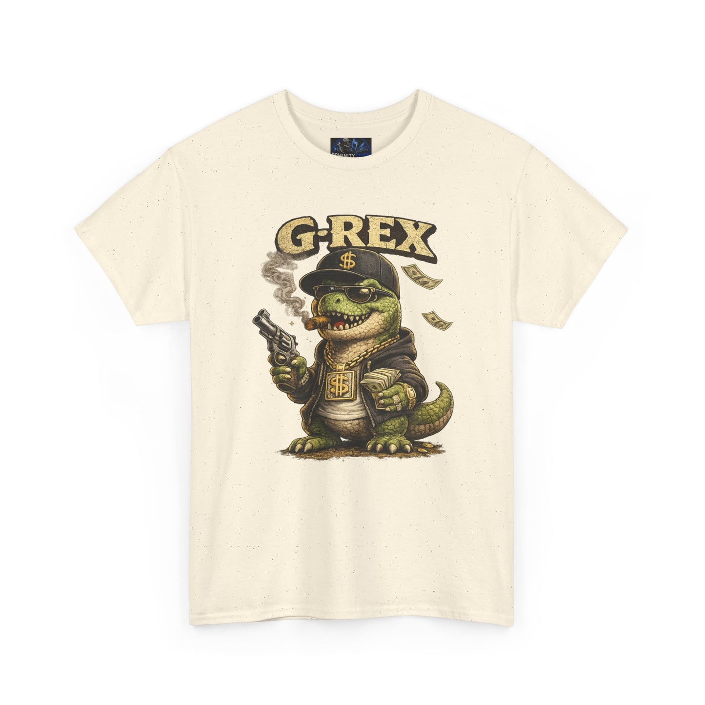 Grex Gator Tee — Vintage Crocodile Gangster Graphic T-Shirt