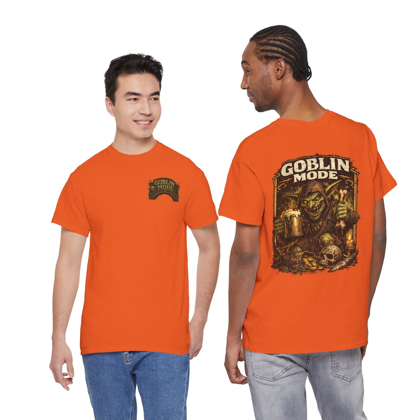 Goblin Mode Tee — Fantasy Goblin Skull Graphic T-Shirt