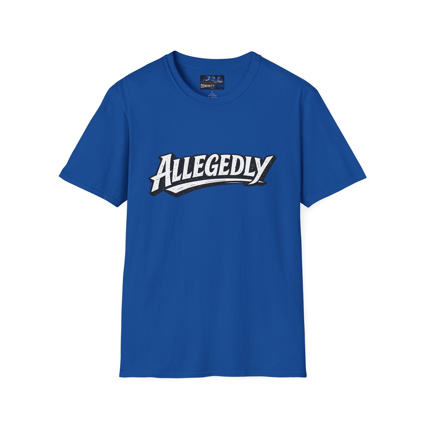 Allegedly Retro Script T-Shirt