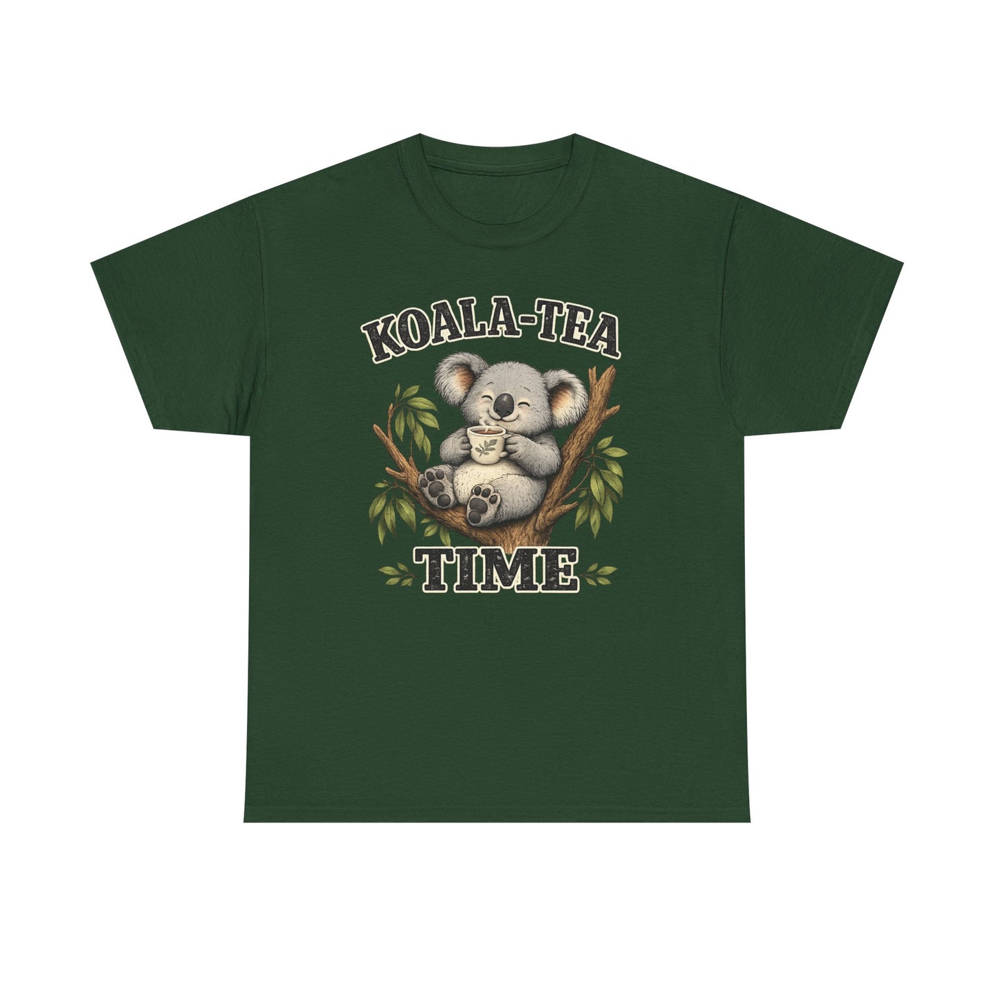Koala-Tea Time T-Shirt — Cute Koala Tea Lovers Graphic Tee