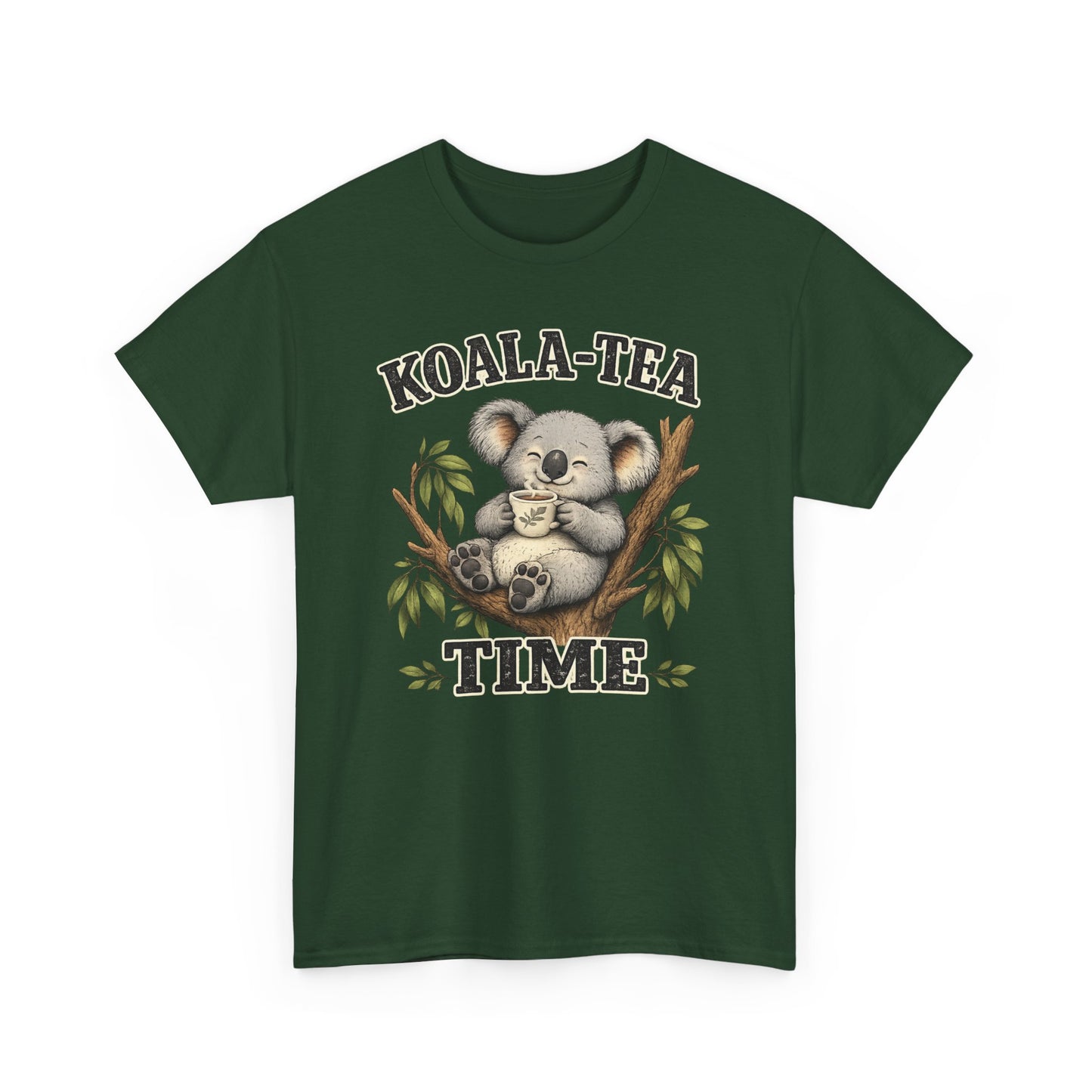 Koala-Tea Time T-Shirt — Cute Koala Tea Lovers Graphic Tee