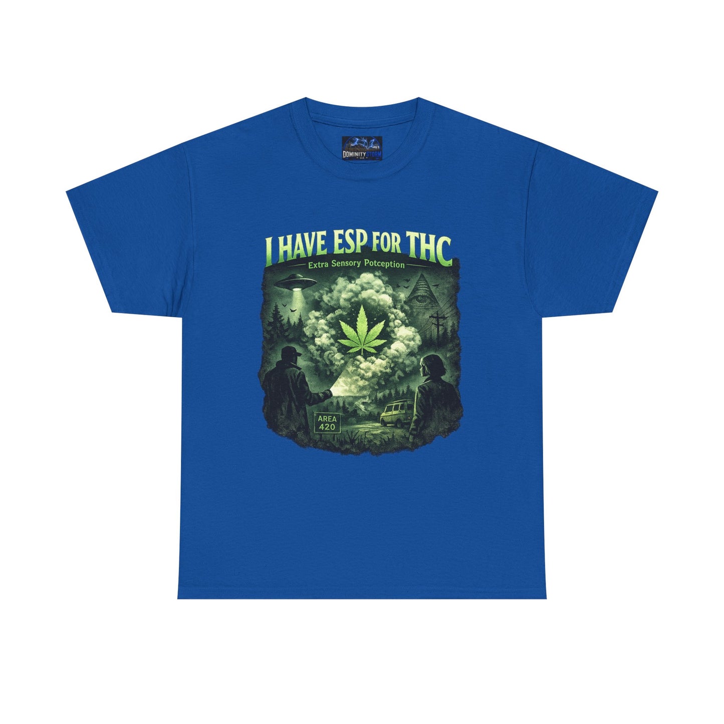 Cannabis Vintage Graphic Tee – "I Have Nothing" Green Leaf Retro Shirt