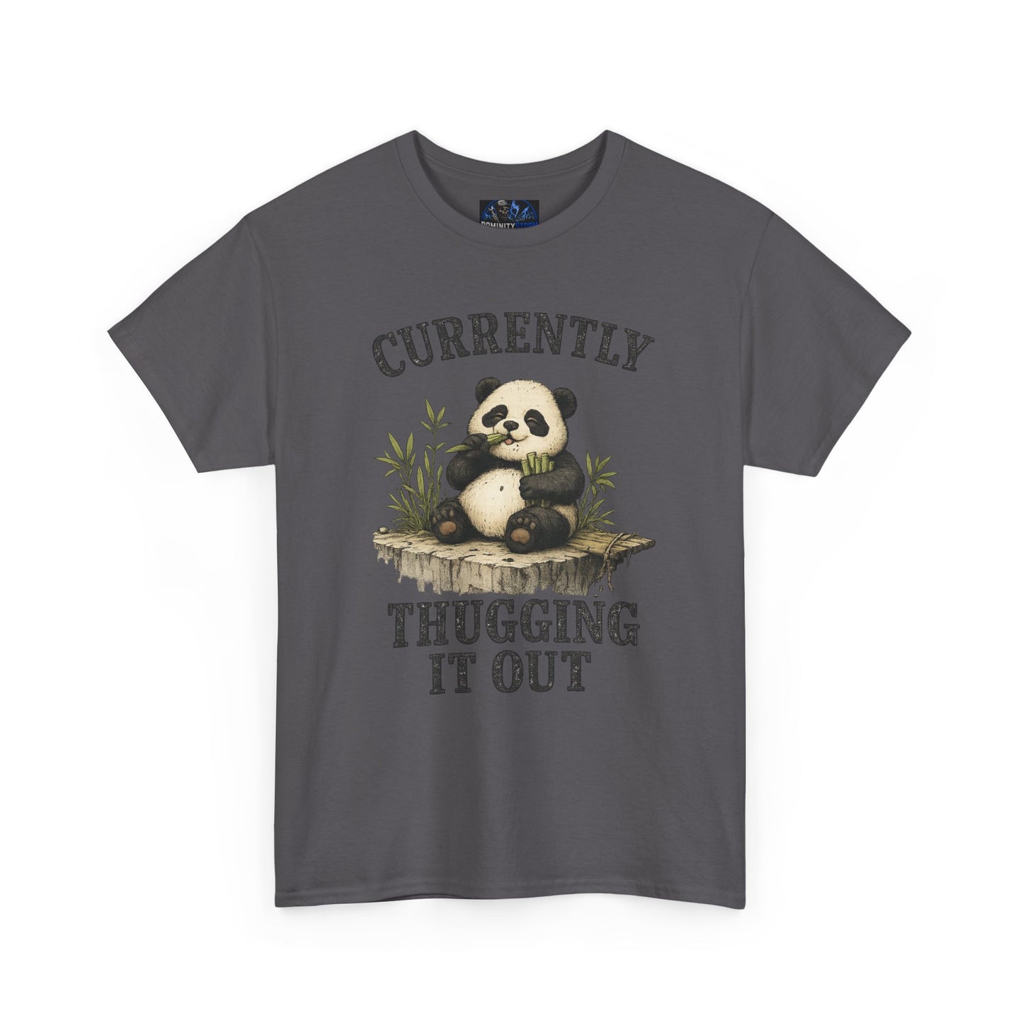 Panda "Currently Thugging It Out" T-Shirt