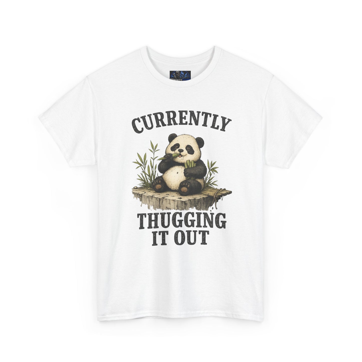 Panda "Currently Thugging It Out" T-Shirt