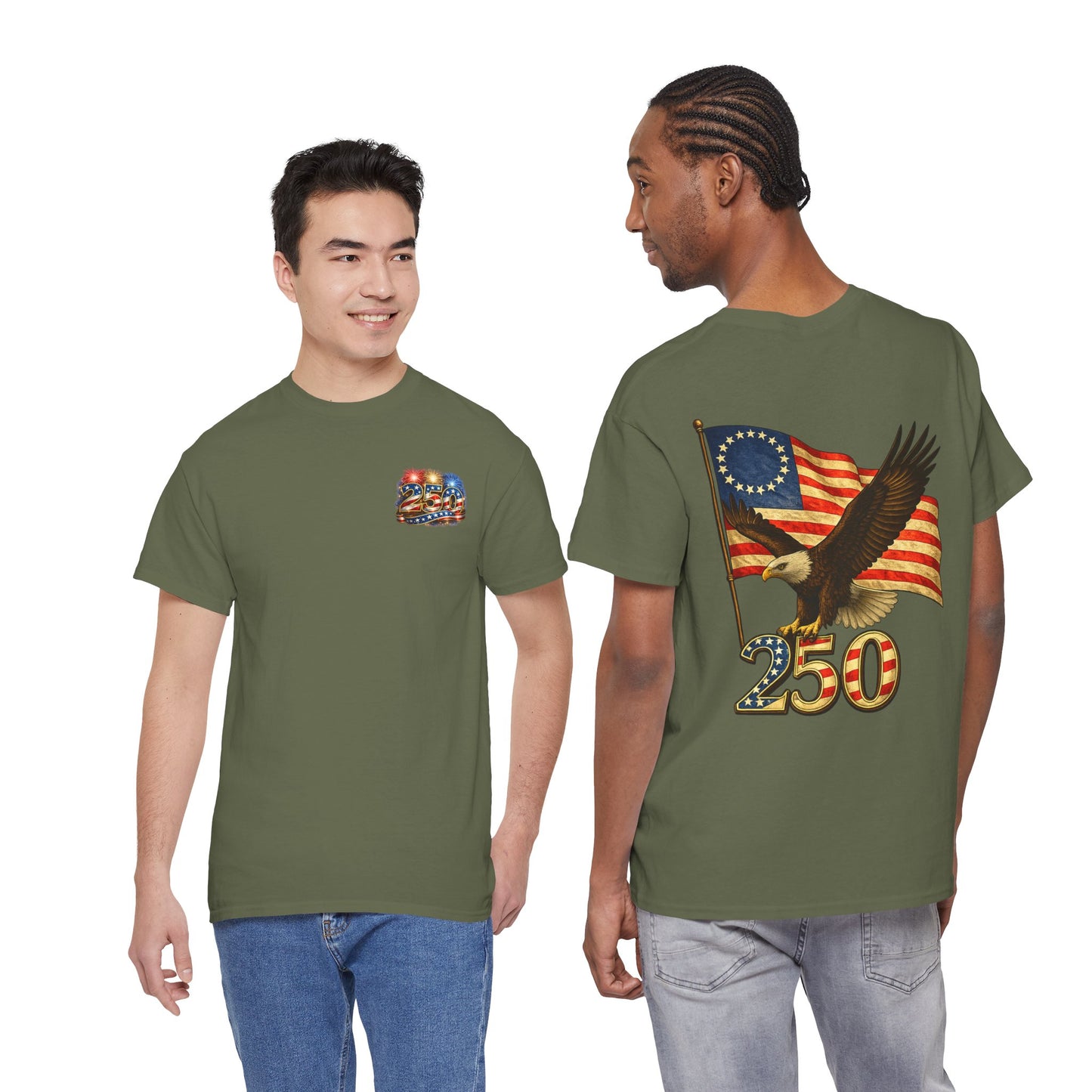 250th Anniversary Eagle Flag T-Shirt