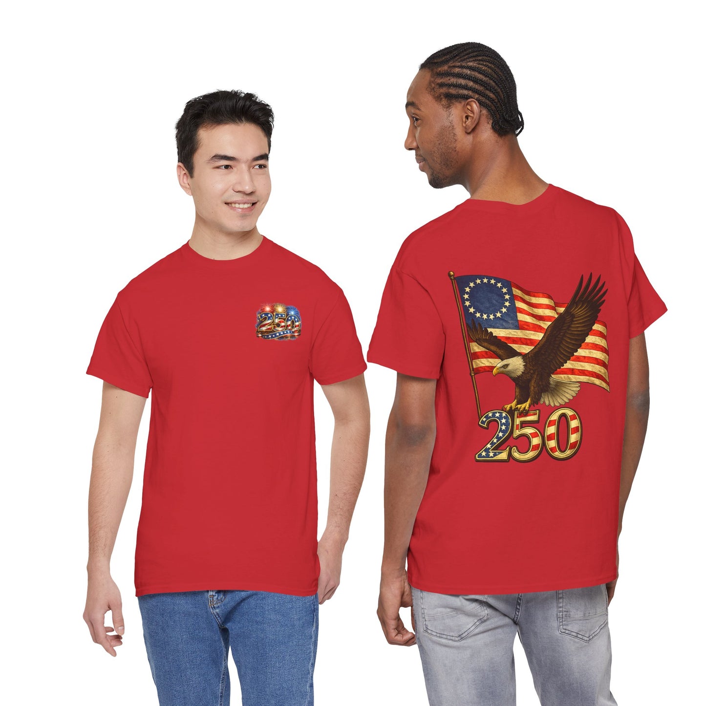 250th Anniversary Eagle Flag T-Shirt