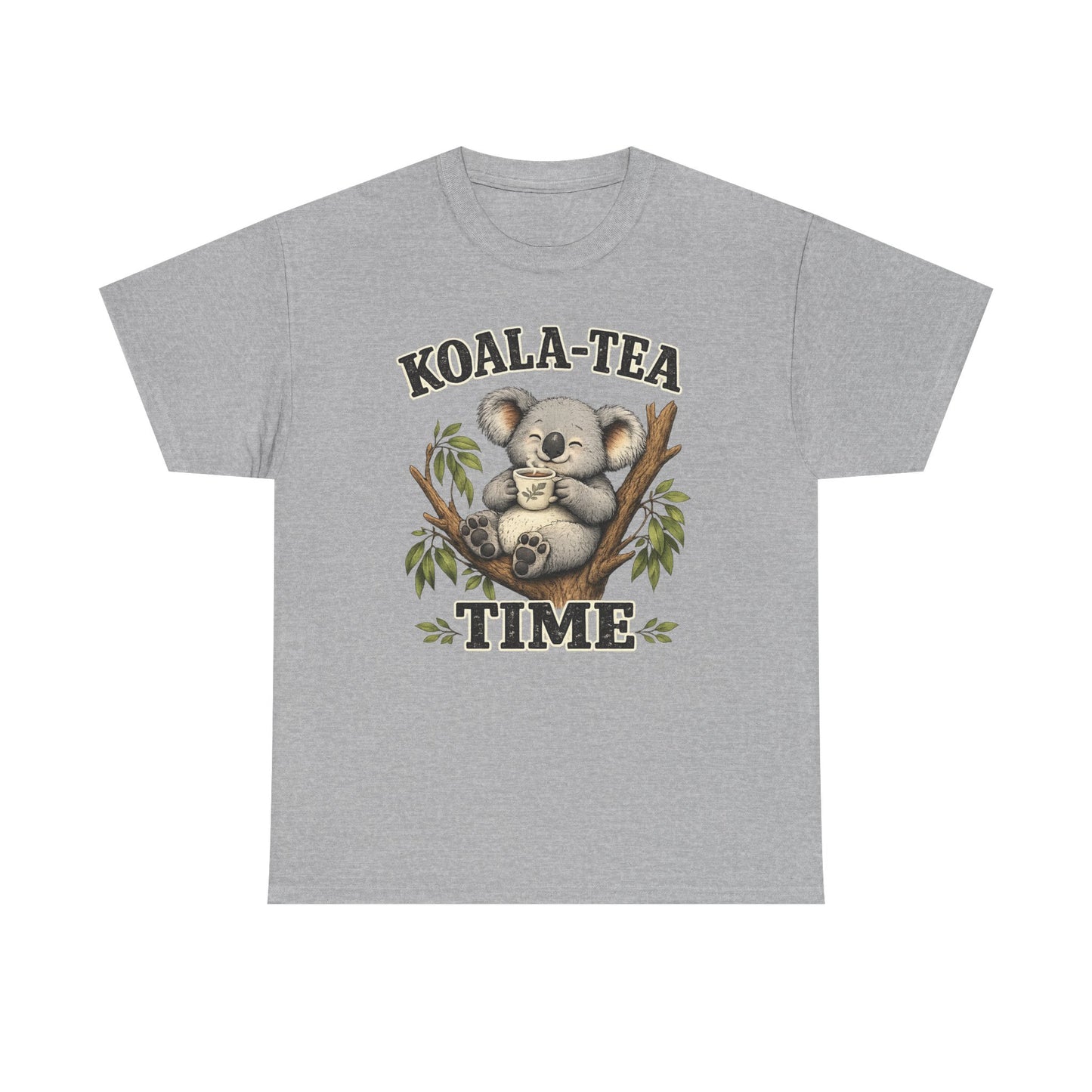 Koala-Tea Time T-Shirt — Cute Koala Tea Lovers Graphic Tee