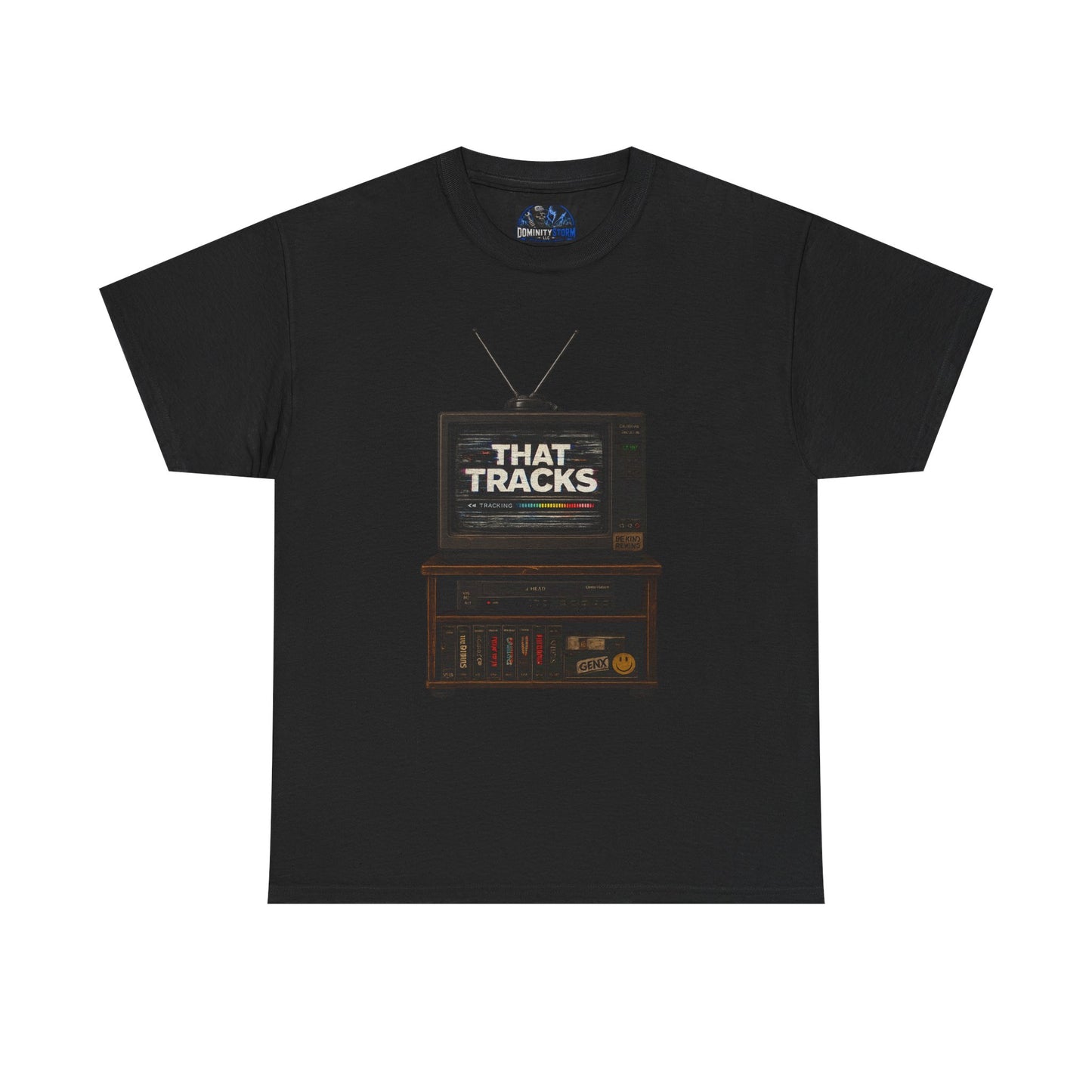 Vintage TV "That Tracks" Graphic Tee - Retro Music Lover T-Shirt