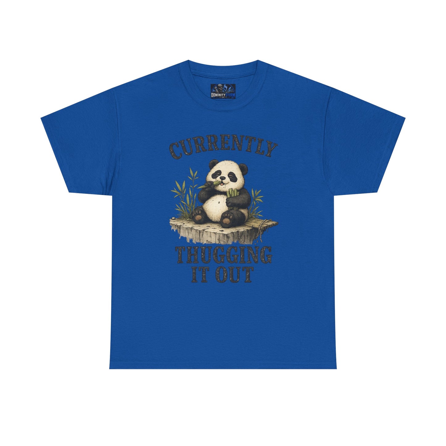 Panda "Currently Thugging It Out" T-Shirt