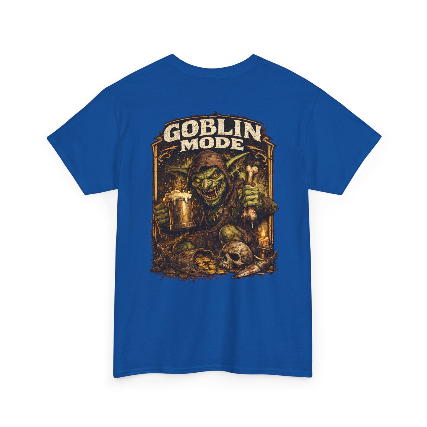 Goblin Mode Tee — Fantasy Goblin Skull Graphic T-Shirt