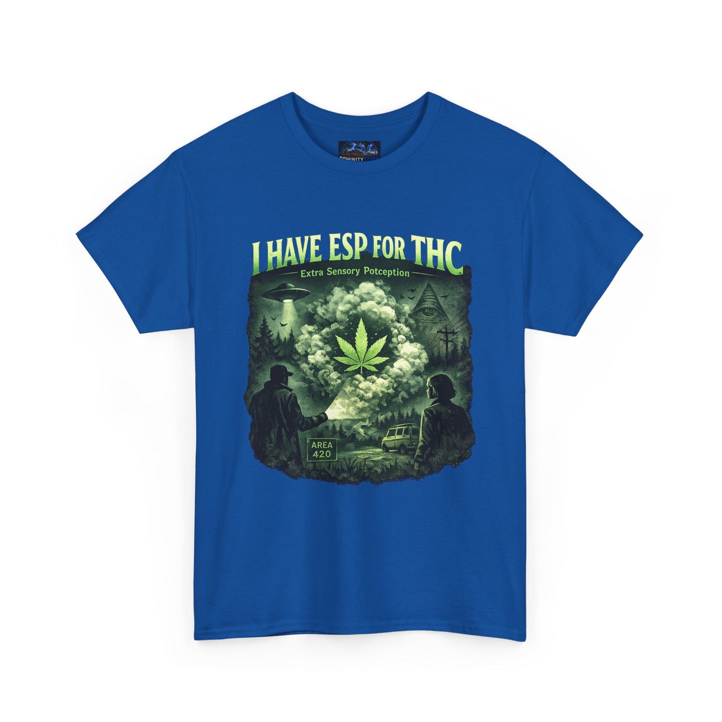 Cannabis Vintage Graphic Tee – "I Have Nothing" Green Leaf Retro Shirt