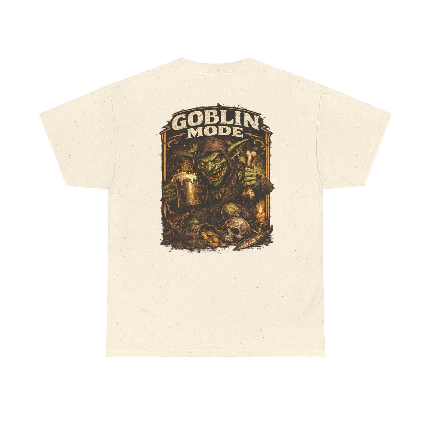 Goblin Mode Tee — Fantasy Goblin Skull Graphic T-Shirt