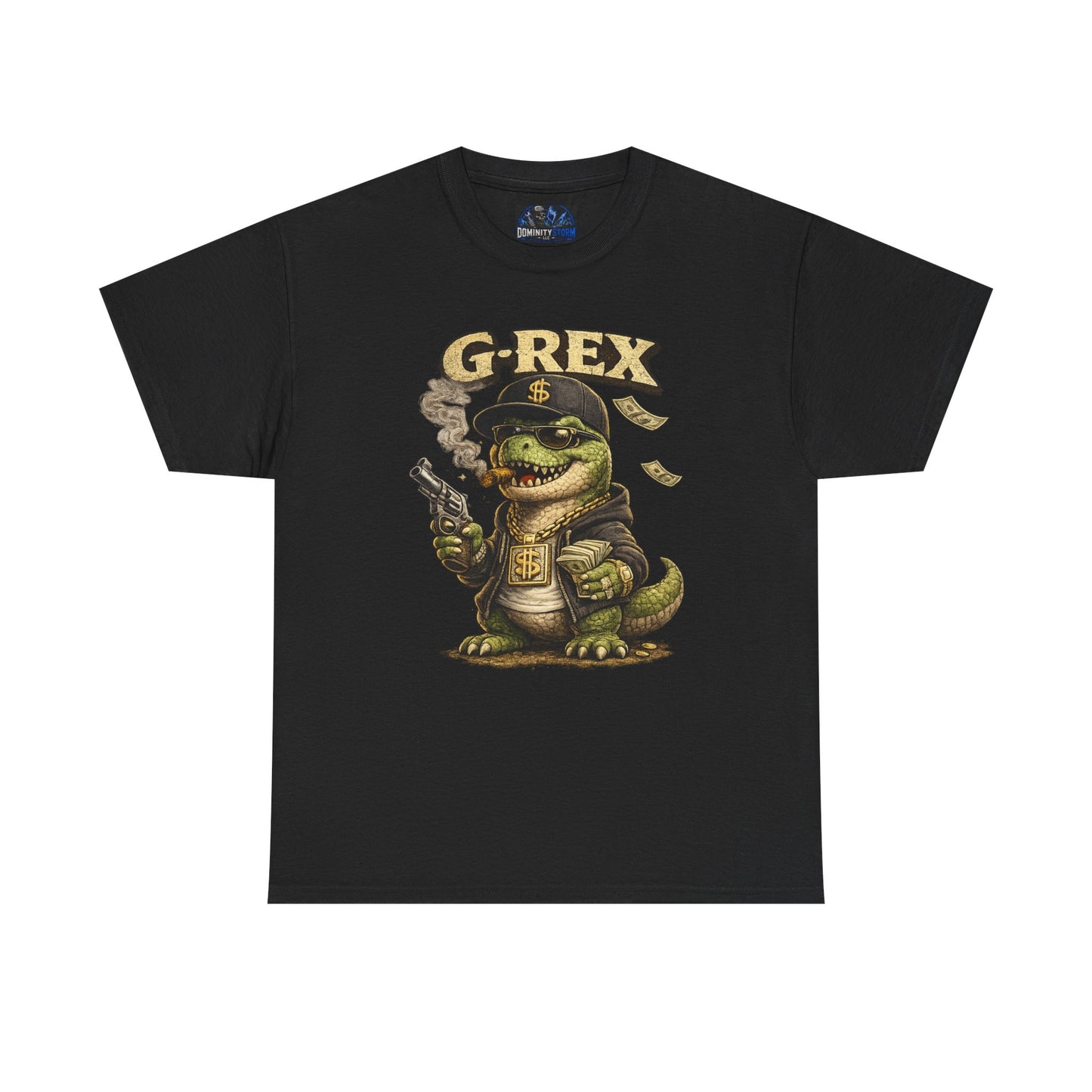 Grex Gator Tee — Vintage Crocodile Gangster Graphic T-Shirt