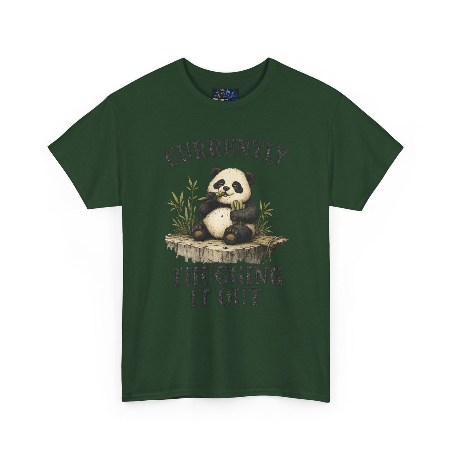Panda "Currently Thugging It Out" T-Shirt