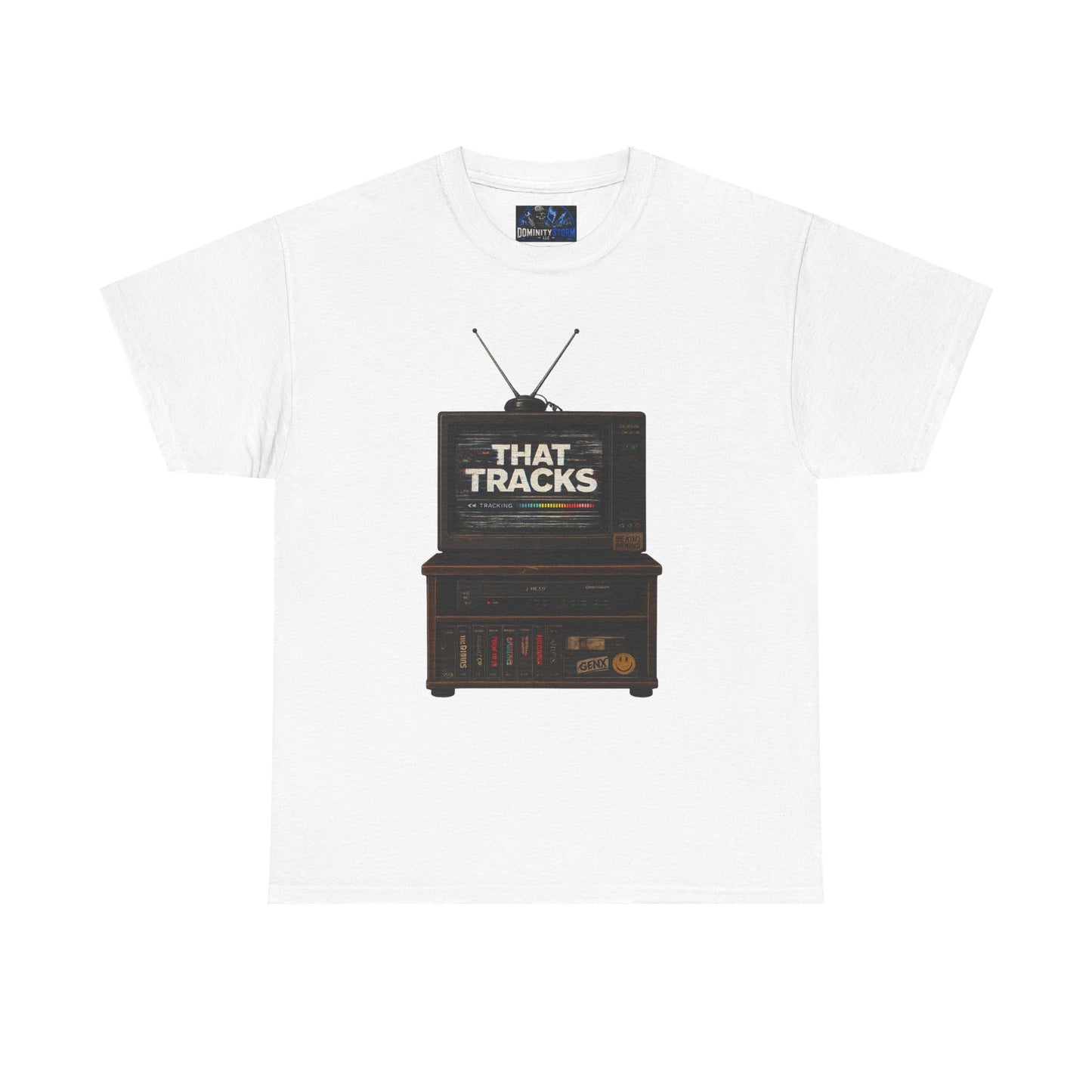 Vintage TV "That Tracks" Graphic Tee - Retro Music Lover T-Shirt