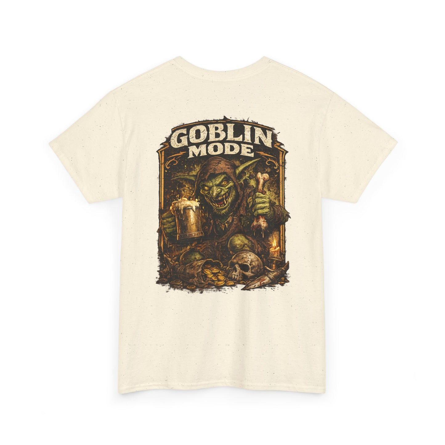 Goblin Mode Tee — Fantasy Goblin Skull Graphic T-Shirt
